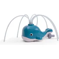 BS Toys Baleine pulvérisatrice d'eau BS Toys - Jouets d'eau pour enfants - Pulvérisateur d'eau - Arroseurs - Jeux d'extérieur - Jouets de jardin en bioplastique - Dès 3 ans - Bleu
