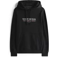 Tommy Hilfiger Sweat-shirt 'Brand Love' bleu marine / rouge feu / noir / blanc