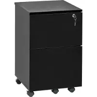 Beliani Meuble De Rangement Johnson Noir