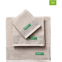 Benetton Ensemble De Serviettes De Bain 450gsm 3 Unités