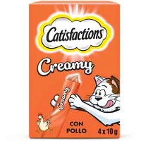 Mars Catisfactions Snack Crémeux Au Poulet Pour Chat 11x4x10g