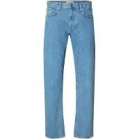 Selected Jean 'SLH196-BEN KORI' bleu denim