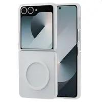 IMoshion Coque Color Guard avec MagSafe pour Samsung Galaxy Z Flip 7 - Blanc