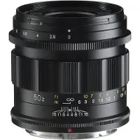 Voigtländer APO-Lanthar Type II 2.0/50mm Nikon Z-mount noir