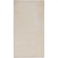 Beliani Tapis viscose beige clair 80 x 150 cm à poils courts GESI II (80 x 150 cm)