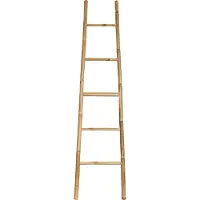 MSV Echelle Porte Serviettes Bambou 5 Niveaux