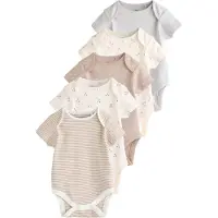 Next Barboteuse / body beige / écru / beige foncé / gris clair