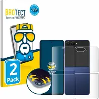 BROTECT Full-Screen Protection (2 pcs, Samsung Galaxy Z Flip7), Téléphone portable : film de protection, Transparent