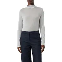 Comma Pull-over gris clair