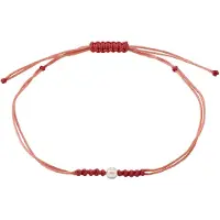 Pilgrim Bracelet 'Birthstones' rouge / blanc