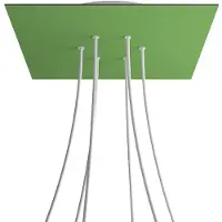 Creative Cables Kroq406f116 Xxl Rose-one Square Kit De Roses Prairie Verte