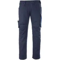 Mascot Unique 12079 Big Thigh Pockets Work Pants Bleu 60 / 35