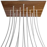 Creative Cables Kroq4014f110 Xxl Rose-one Kit Bois Carré Pour Roses