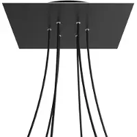 Creative Cables Krovnq406f103 Xxl Rose-one Square Noir Mat Kit Rose
