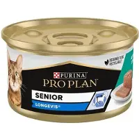 Purina Pro Plan Senior Tuna Cat Snack 85g 24 Units Doré