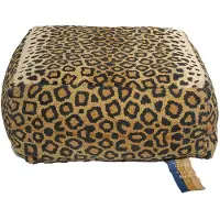 Doing Goods Pouf léopard