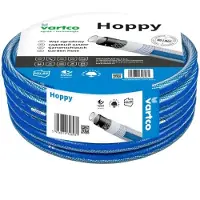 Vartco tuyau d'eau à 6 couches Tuyau d'eau potable Tuyau alimentaire Anti Twist Tuyau d'arrosage de jardin Tuyau flexible résistant aux UV 36 Bar 3/4" 30m
