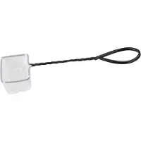 Aqua Della Filet de pêche/épuisette en forme de U, blanc, dimensions : 20 cm