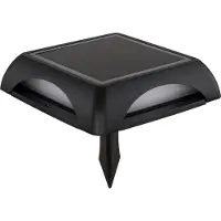 Globo Lumière à pointe Akron Black Solar
