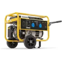Powerplus Powx5100 2200w Petrol Electric Generator Doré One Size / EU Plug 220V