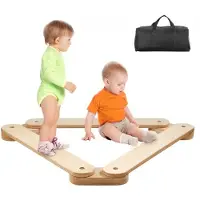 Vevor Poutres d'équilibre en bois pour tout-petits