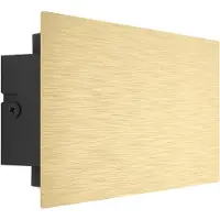 Eglo Applique ''Talamello'', LED, aluminium, noir, rectangulaire
