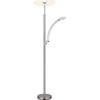 Globo Lampe de pied Tirana nickel
