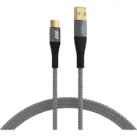 Efbe-Schott EFB USB-A auf USB-C Kabel 60W QC 3A 3m grau