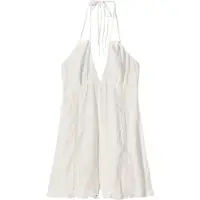 Bershka Combinaison blanc cassé