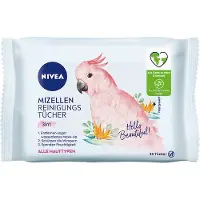 Nivea 3in1 Hello Beautiful Lingettes nettoyantes micellaires avec vitamine E 25 lingettes