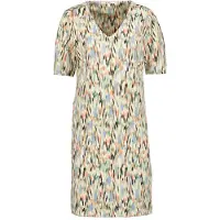 Garcia B30283 Short Sleeve Dress Blanc M Femme