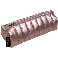 Exacompta 6x trousse de toilette ronde, 22x8,5x7 cm, duvet - assorti - 52420E