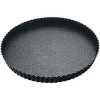 Gobel 226330 Tourtiere Ronde Ø 240 Mm, H 25 Mm Pes-Bi-Couche Gris Foncé