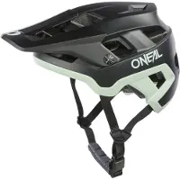 O'Neal Defender Solid Mat Noir Vert Casque Vélo Taille S-M