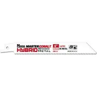 Morse Lame De Scie Sabre Master Cobalt M Hybrid 1.3x203 Mm 5 Unités