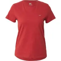 Levi's pour femme. 39185-0382 T-shirt Perfect rouge (XS), Casuel, Coton, Manche courte