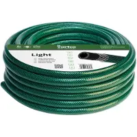 Vartco tuyau d'eau à 3 couches Tuyau d'arrosage de jardin Tuyau flexible en polyester tressé croisé résistant aux UV 25 Bar 3/4" 50m