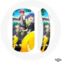 MANIACASE Souris Sans Fil - Assassination Classroom - Blanc - Compatible Mac et PC - USB wifi - Sans fil