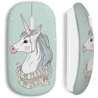 MANIACASE Souris Sans Fil Cute Unicorn Licorne