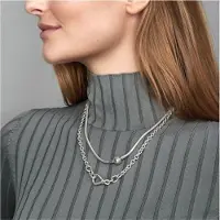 Pandora Collier Maille Serpent Moments