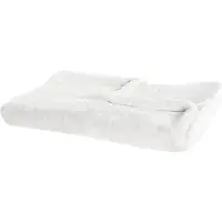 Beliani Plaid Blanc 200 X 220 Cm Chaab