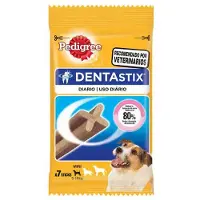 Mars Pedigree Dentastix Box Small Breeds Dog Snack 110g 10 Units Jaune