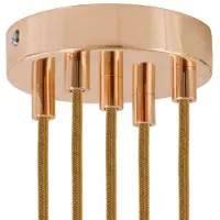Creative Cables Kit De Rose Cylindrique En Métal Krm575fraterm