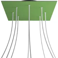 Creative Cables Krovnq408f116 Xxl Rose-one Carré Vert Prairie Rose Kit