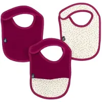 DOMIVA Set de Bavoirs Bib Domiva en Coton 3 Pièces pour Enfants