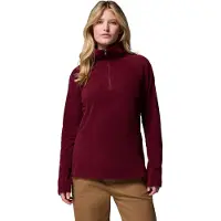 Columbia Pull-over de sport 'Glacial IV' rouge foncé
