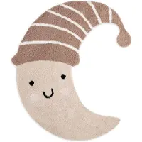 Babys Only Tapis lune Heaven clay/warm linen - 109x90 cm