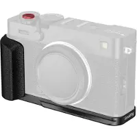 SmallRig 5448 Plaque de Montage en L avec Poignée en Silicone pour Fujifilm X-E5, Noir