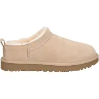 Ugg pour femme. 1173891 Bottines Classic Micro beige (38), Cuir, Plat, Aucun, Casuel