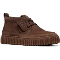 Clarks Chaussure à lacets 'Torhill Lace High' chocolat